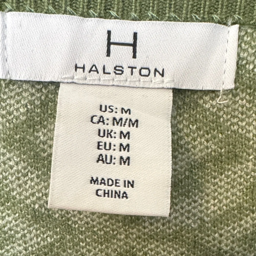 Halston Heritage Olive Knit Sweater